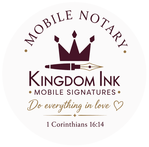 Kingdom Ink Mobile Signatures — Do everything in love, 1 Corinthians 16:14